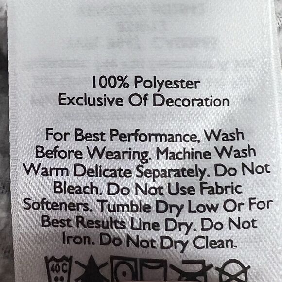 EDDIE BAUER Womens Aztec Southwest Pattern Quarter Zip Fleece Pullover Size L - Picture 9 of 9